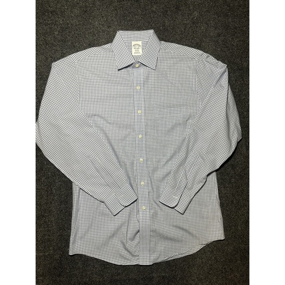 Brooks Brothers Other - Brooks Brothers Shirt Mens Medium Striped Blue Regent Non Iron 15 1/2 - 33